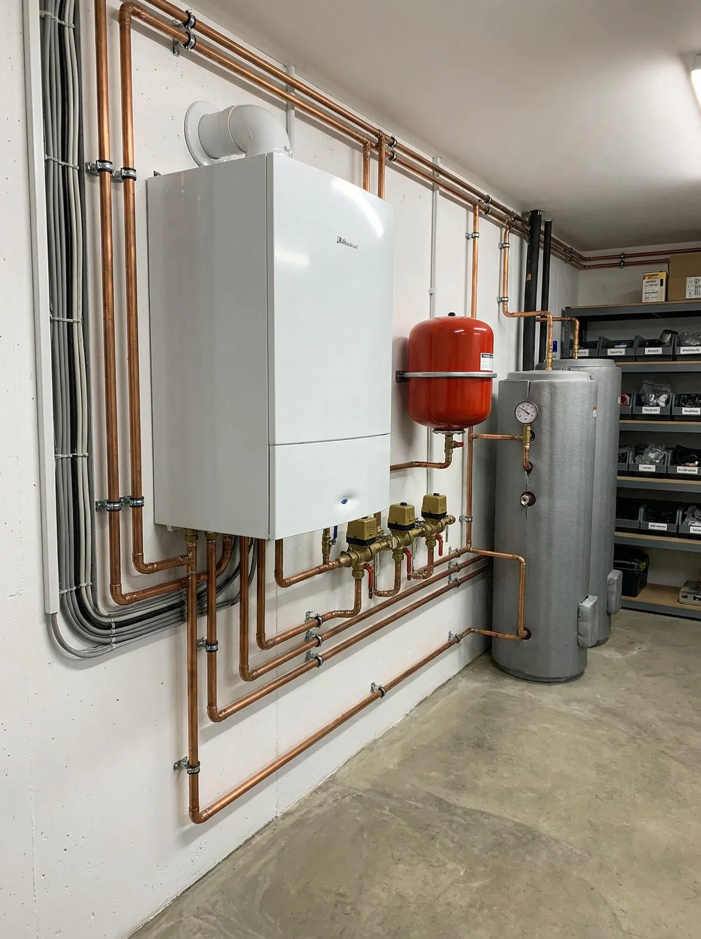 Boiler room installation