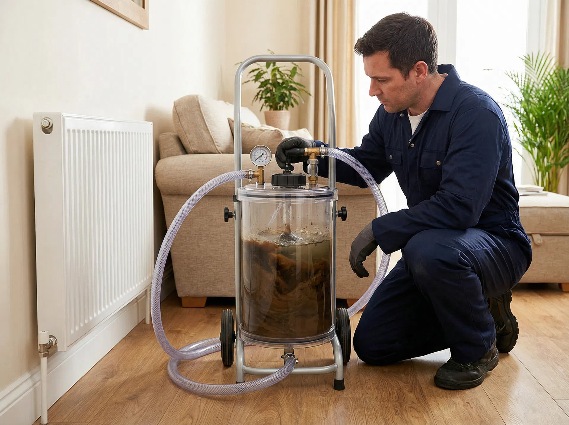 Radiator Power Flushing