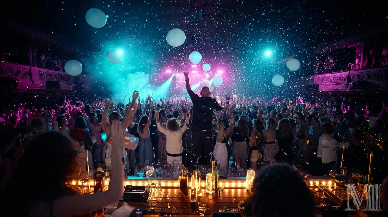 Confetti cannons and incredible crowd celebration