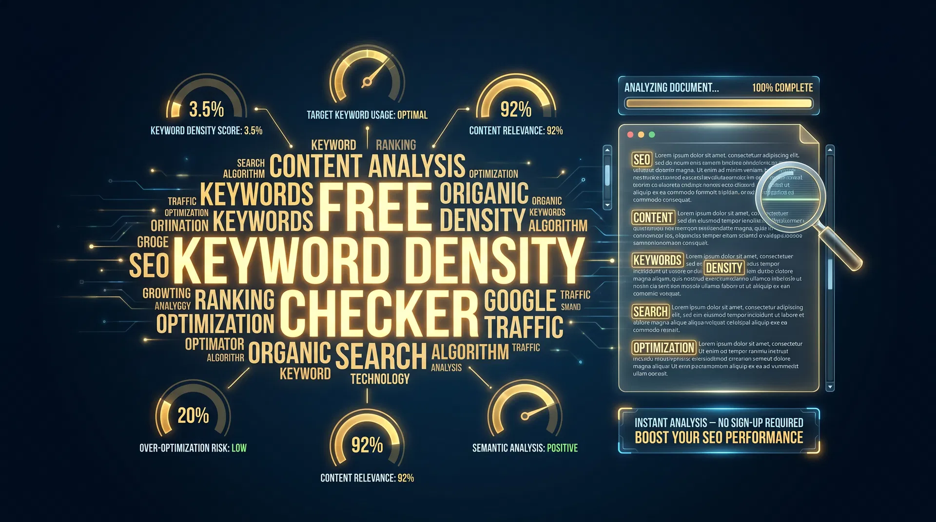 Free Keyword Density Checker: Optimise Your Content Without Over-Optimising