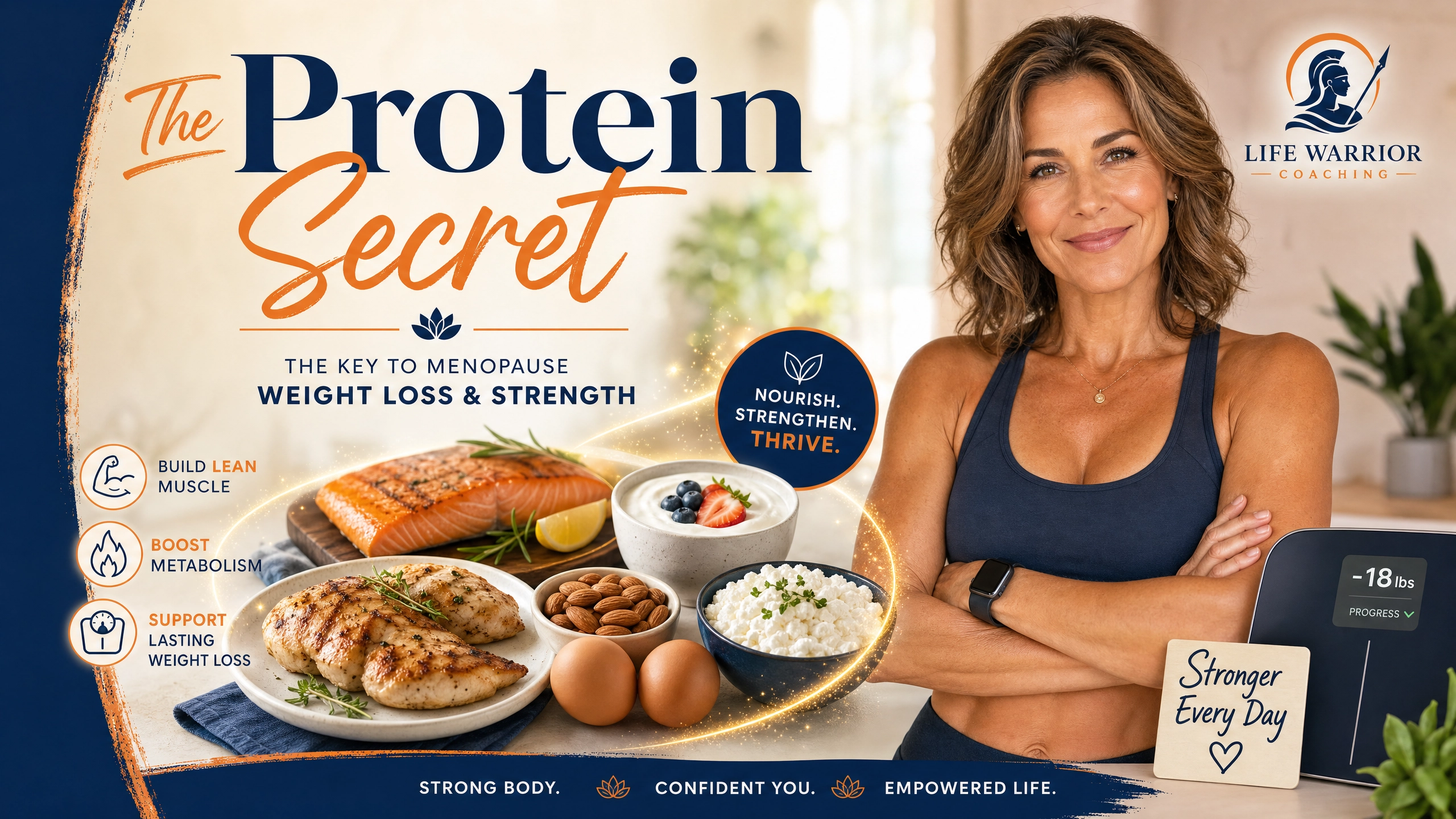 The Protein Secret: Why More Protein Transforms Menopause Weight Loss