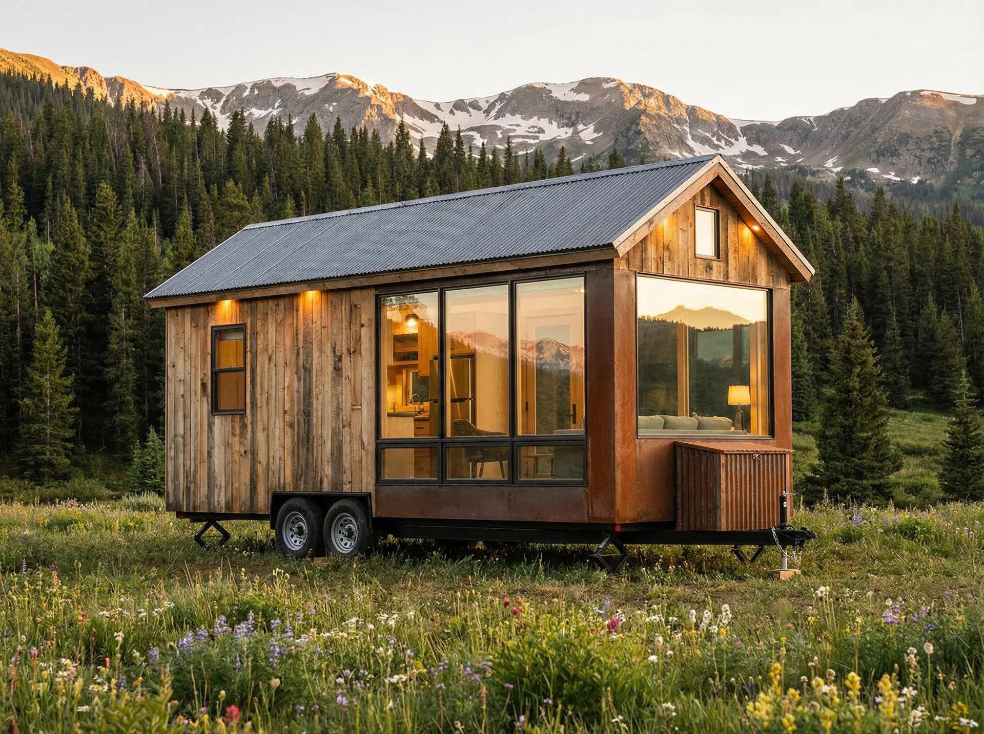 The Trailblazer — Tiny Home on Wheels by Verdi Custom Tiny Dwellings, Nevada