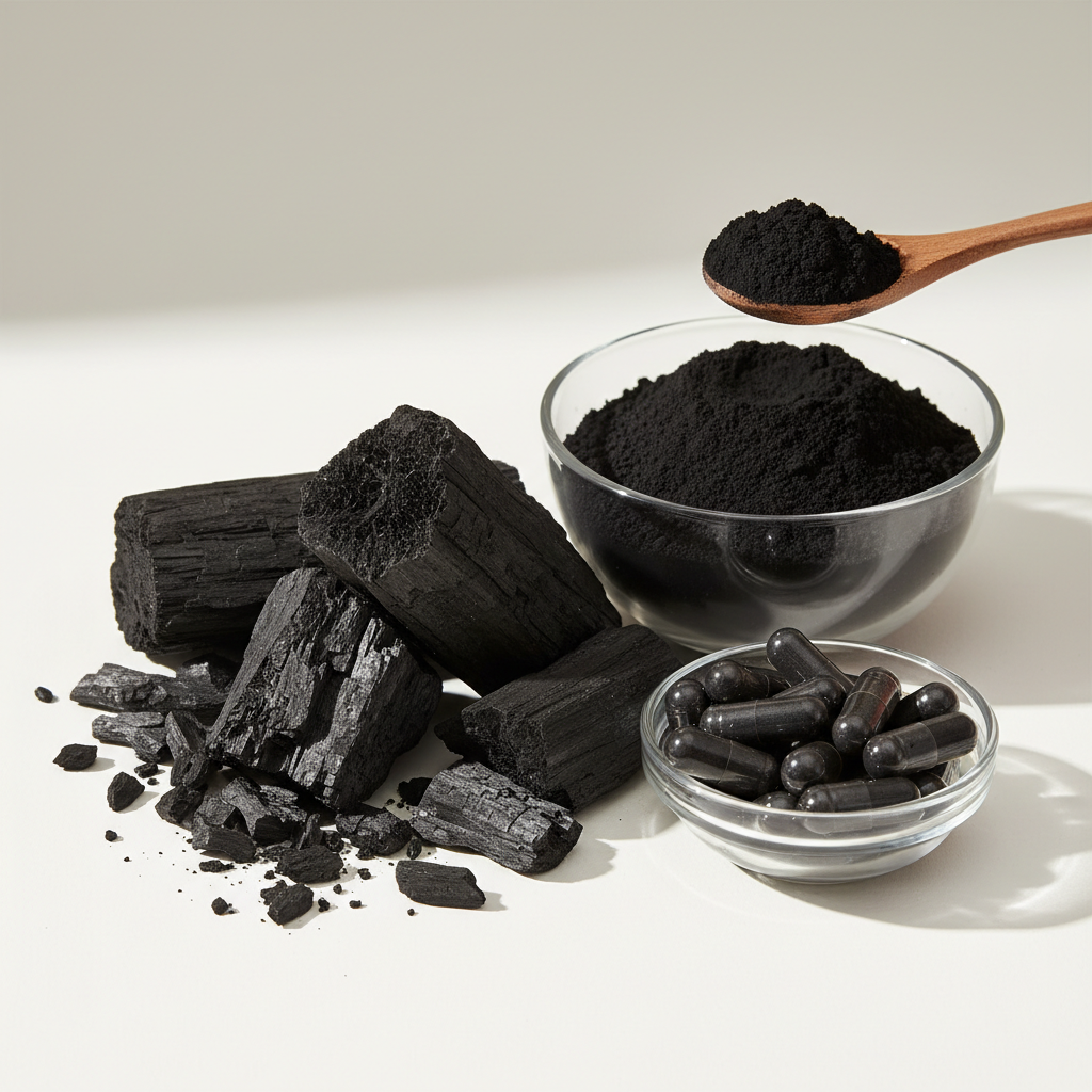 The Complete Guide to Activated Charcoal: Benefits, Uses, and Safety supplement ingredient in natural form