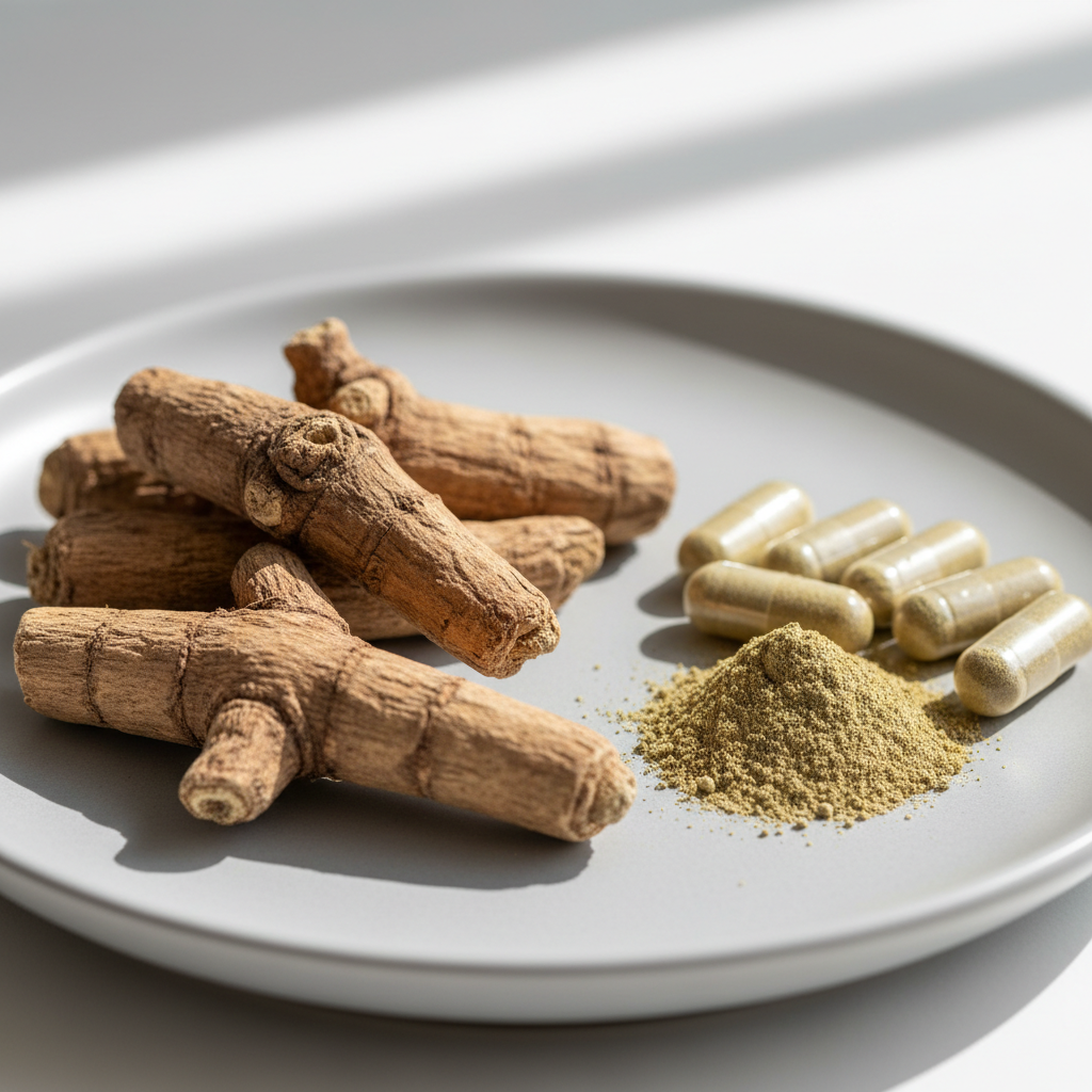 The Complete Guide to Ashwagandha: Benefits, Dosage, and How It Works supplement ingredient in natural form