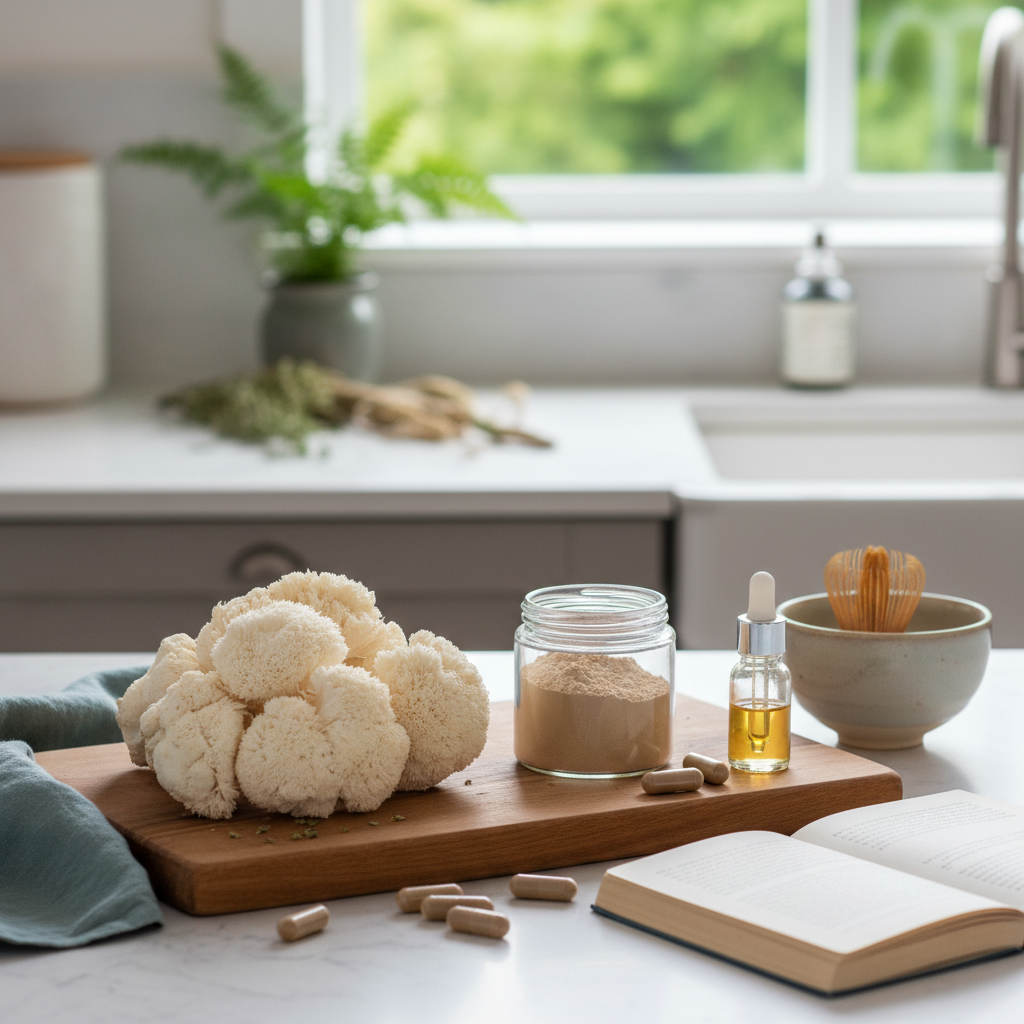 The Complete Guide to Lion's Mane Mushroom: Benefits, Uses, and Science - Love Life Supplements UK Guide