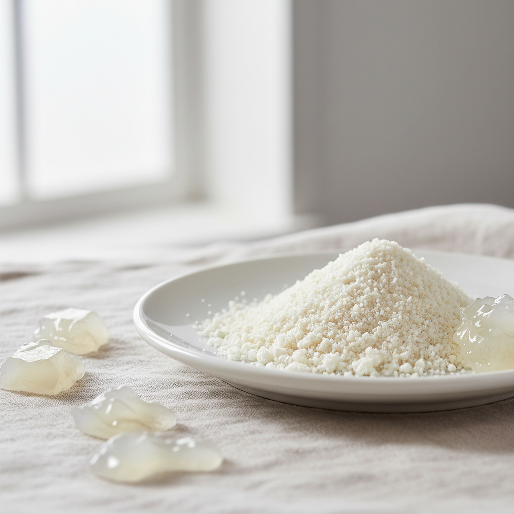 Collagen Peptides for Active Lifestyles: Joint Support & Muscle Recovery supplement ingredient in natural form
