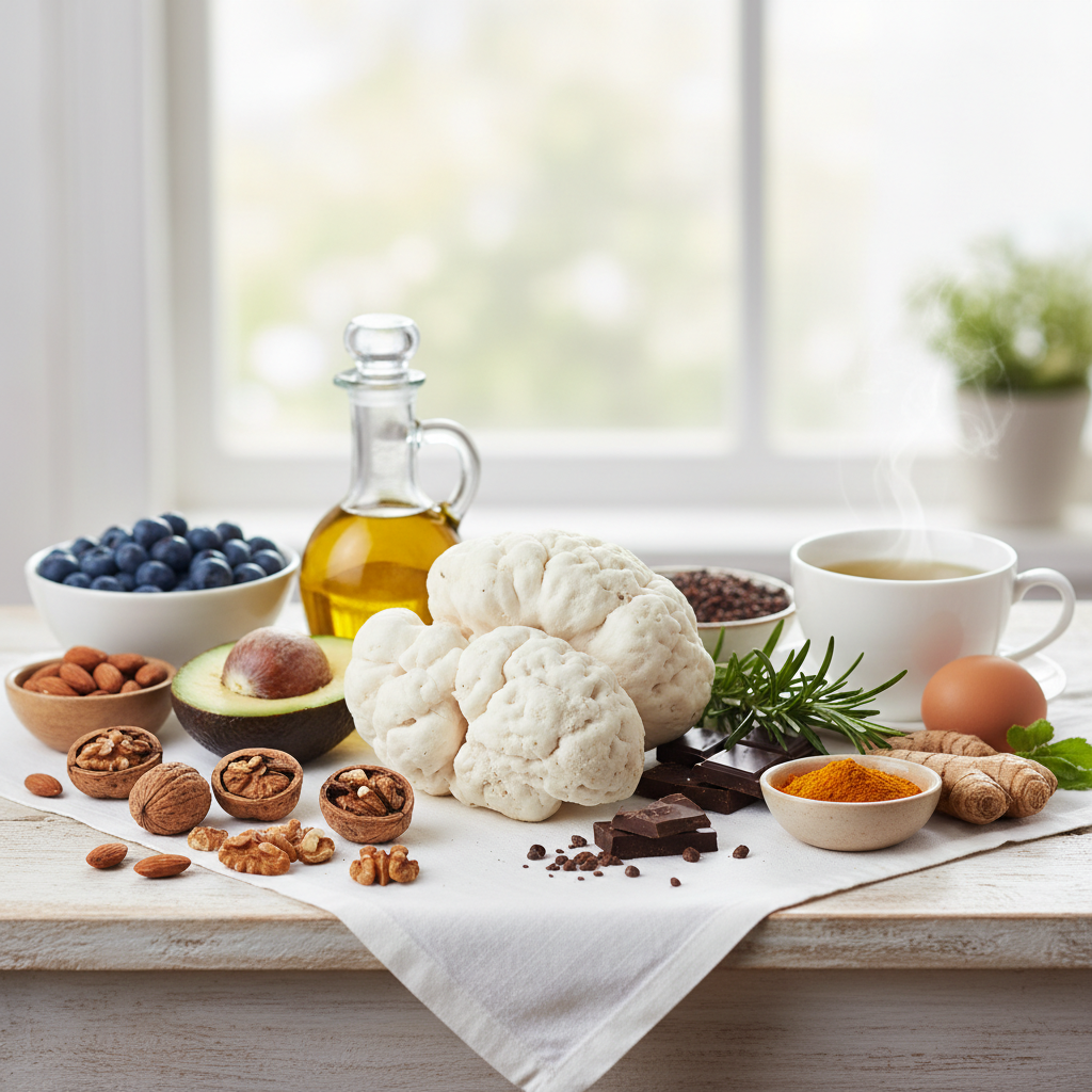 Natural ingredients rich in Unlocking Brain Potential: Lion's Mane Benefits for Men's Cognitive Health