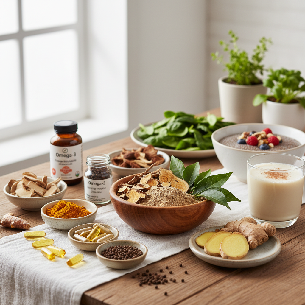 Natural ingredients rich in Ashwagandha Stacking: Combining with Other Supplements for Synergistic Benefits