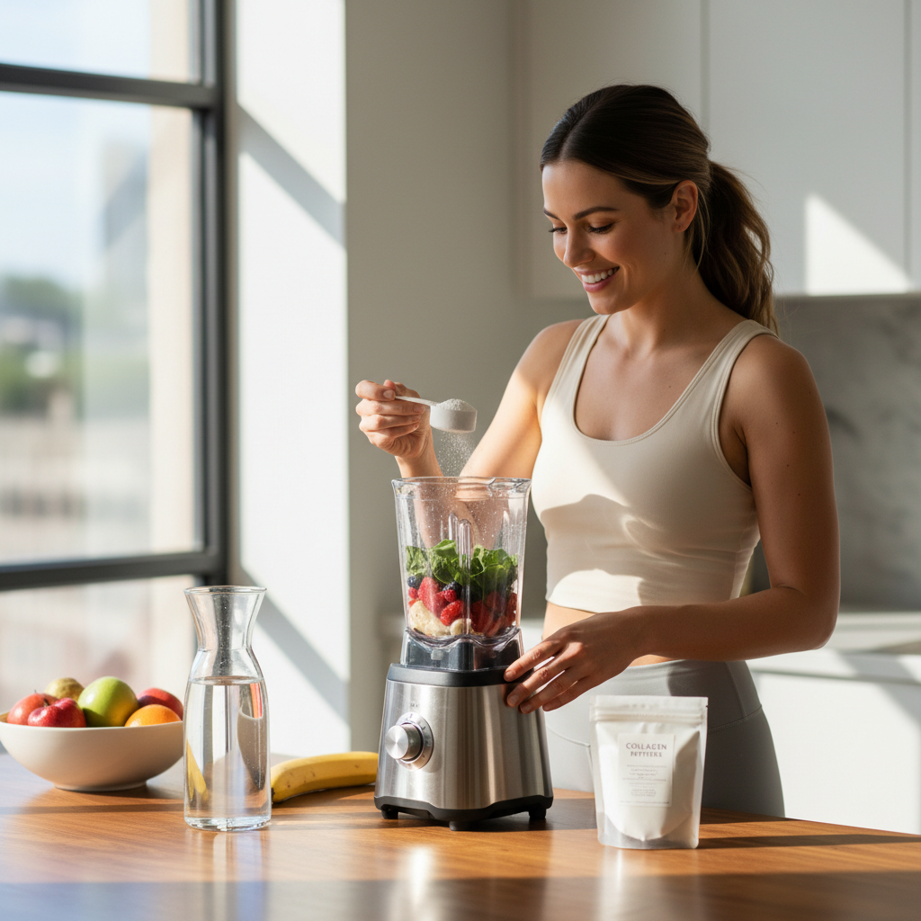 Incorporating do collagen peptides do for a person into a healthy daily routine