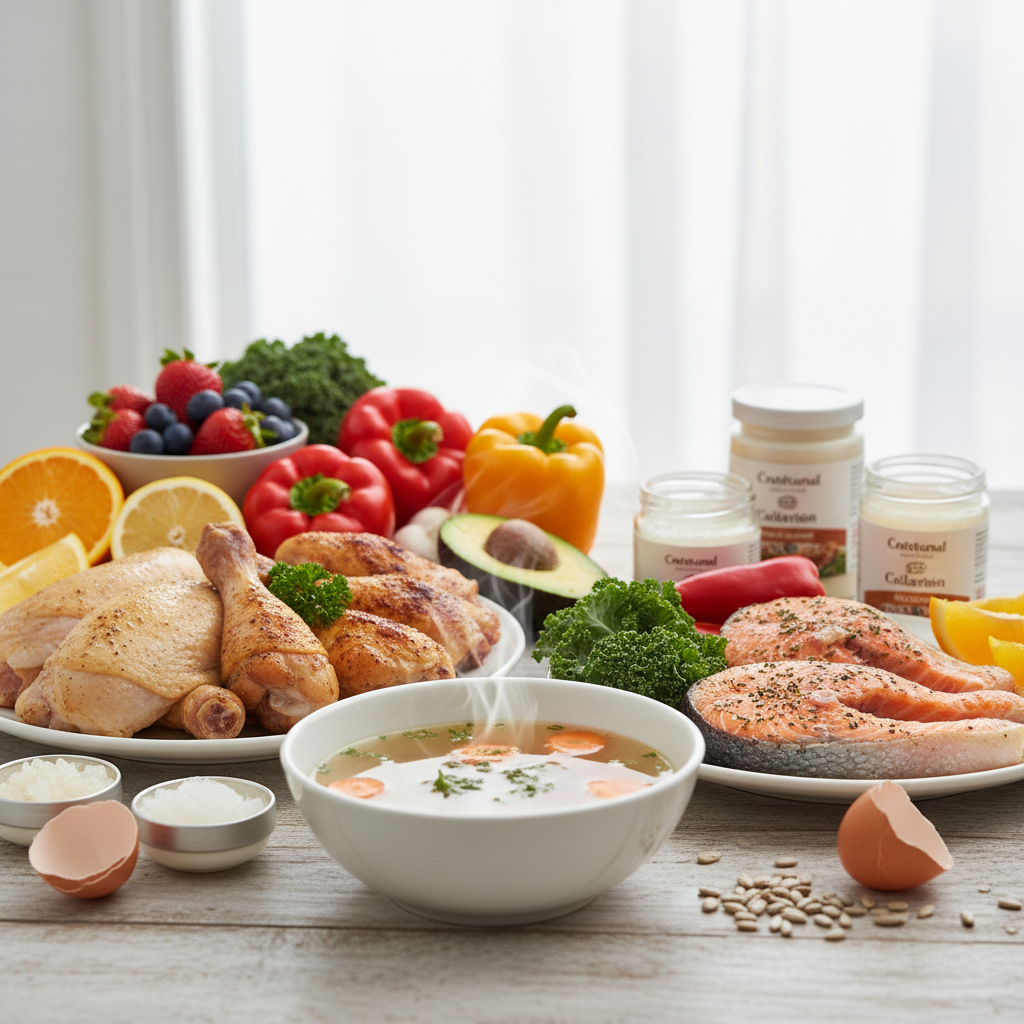Natural food sources rich in I take collagen while on HRT