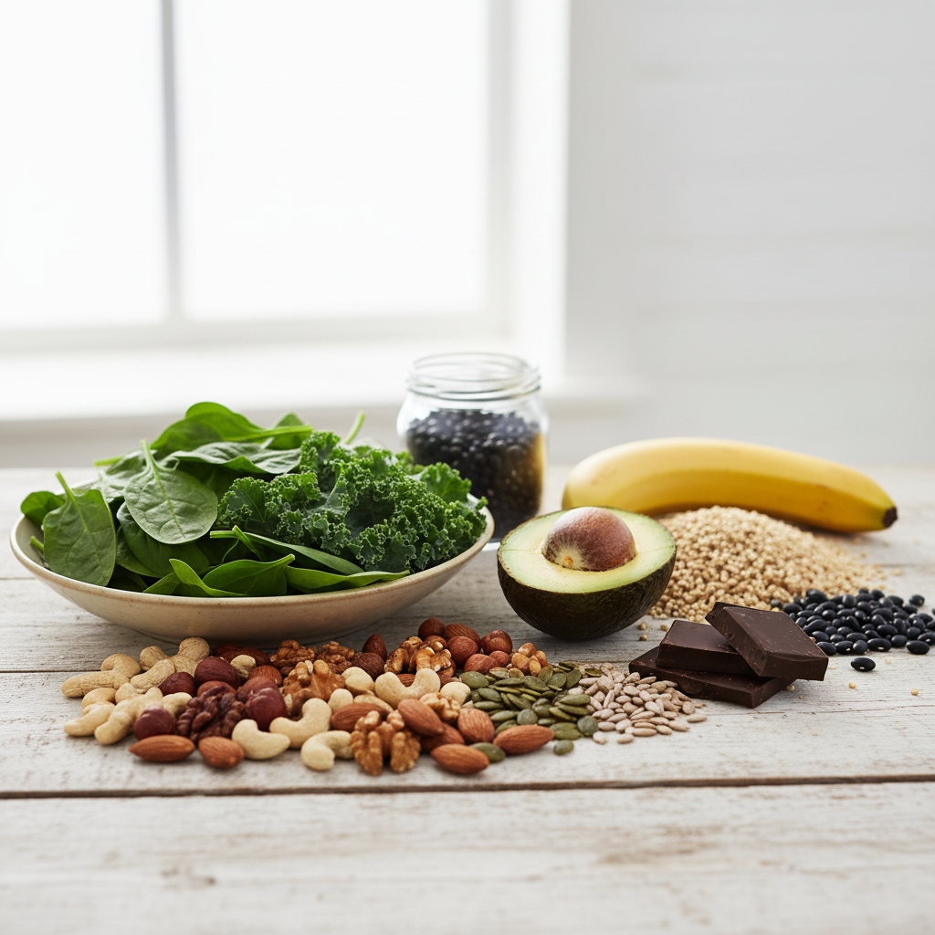 Natural food sources rich in are the signs of lacking magnesium