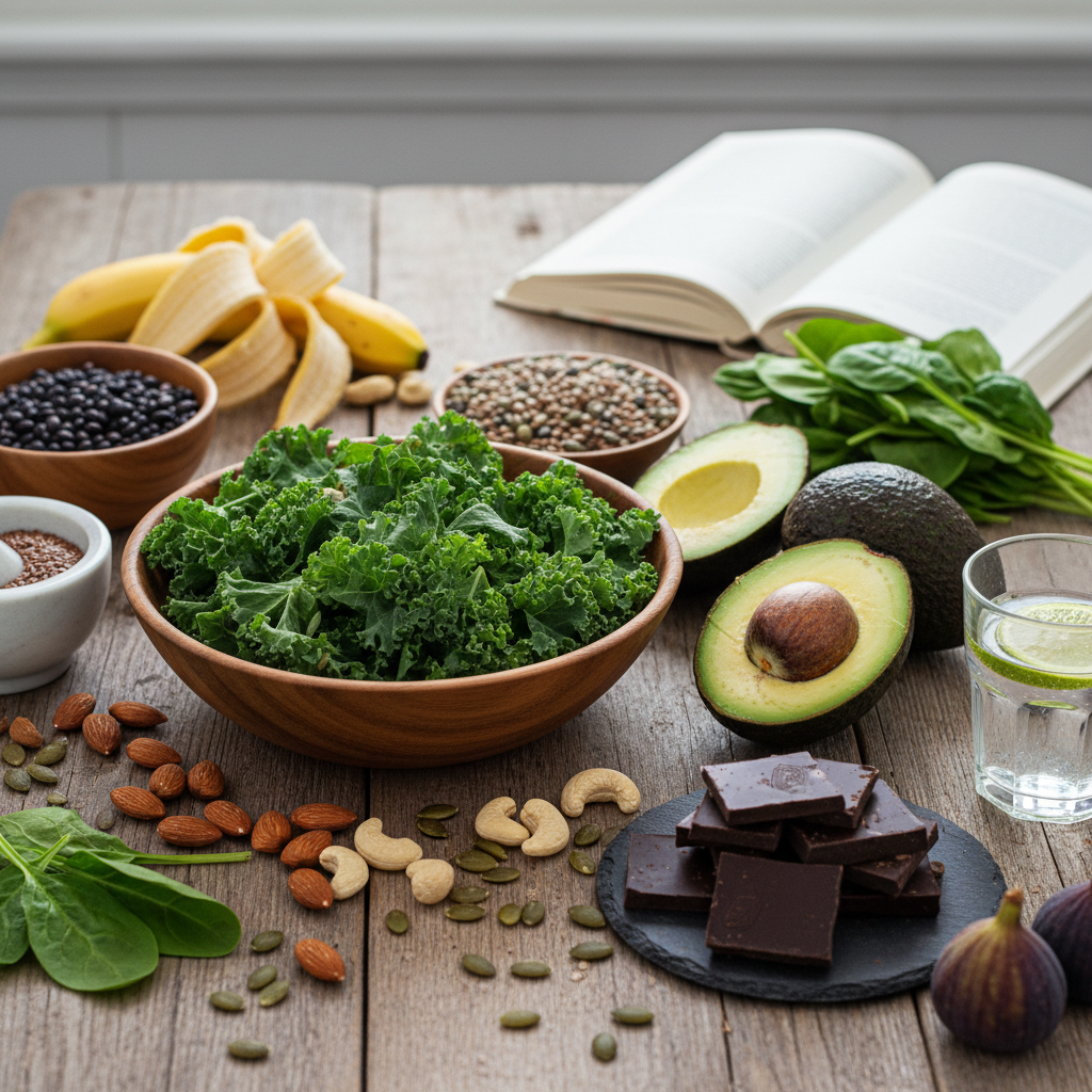 Natural sources of magnesium that can help compliment a supplement protocol.
