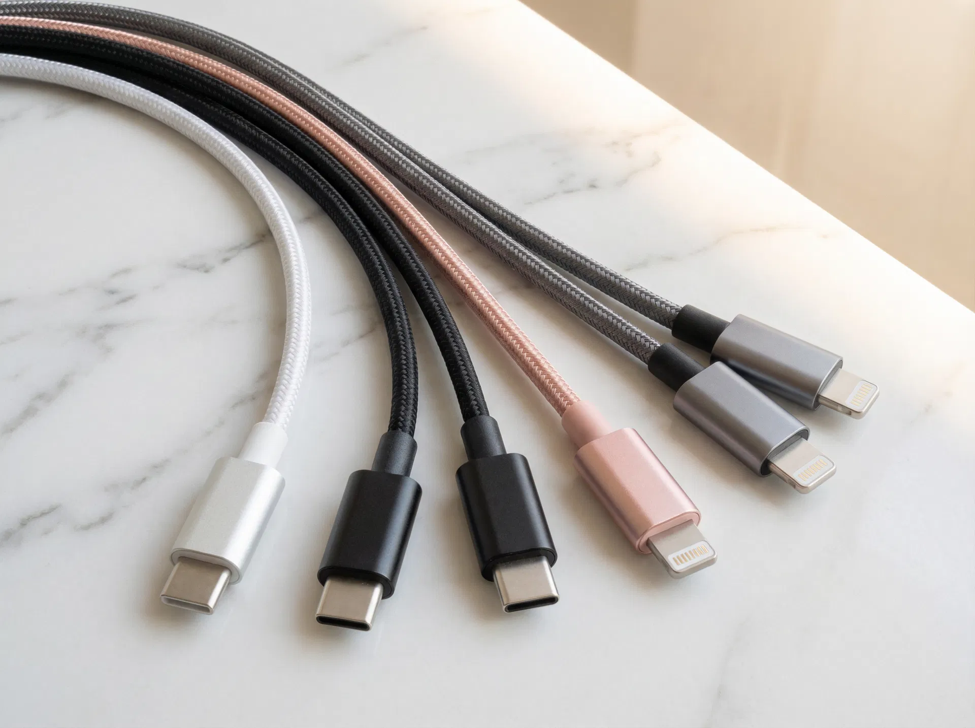 充電線材 — 多色選擇