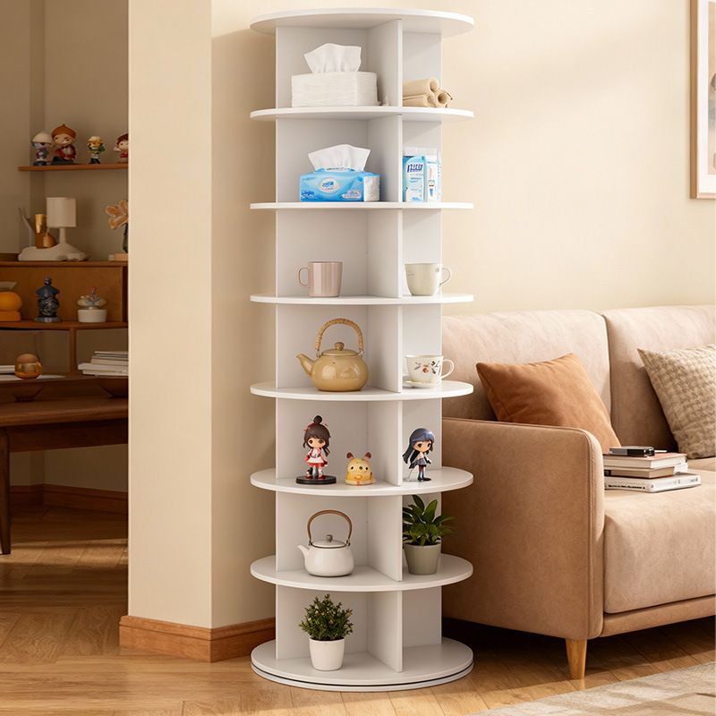 360° Rotating Multi-Tier Storage Shelf