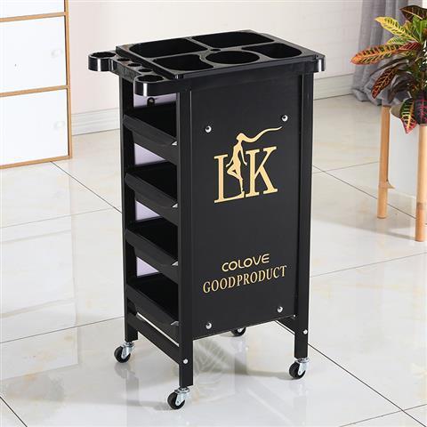 Professional Salon Barber Hairdressing Trolley Cart with Storage Drawers