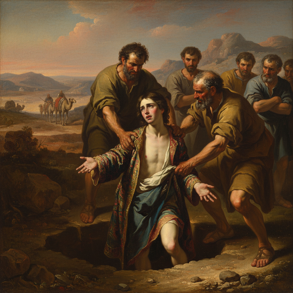 Genesis 37:3-4, 12-13a, 17b-28a