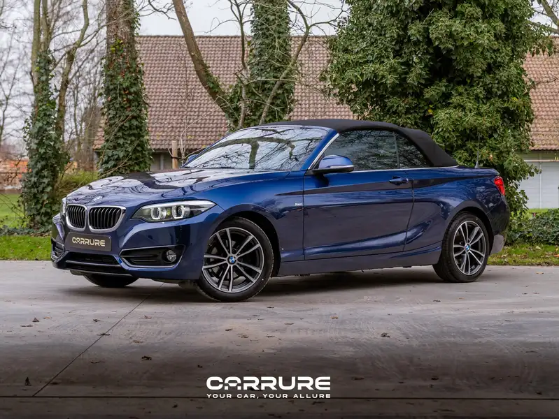 BMW 218 218i Cabrio Sport Line*PDC*CRUISE*ZETELVERWARMING