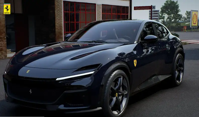 Ferrari Purosangue Blue Pozzi / New