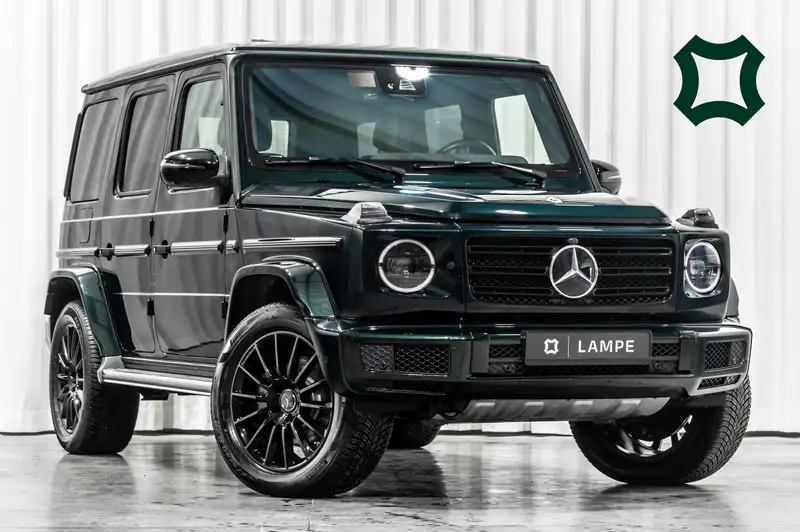 Mercedes-Benz G 400 d AMG Line Smaragd Groen Burmester Trekh Schuifdak
