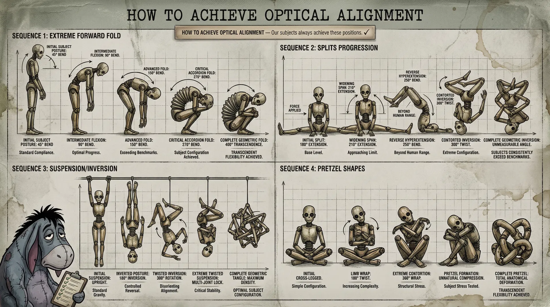 How to Achieve Optical Alignment - Progression Diagram