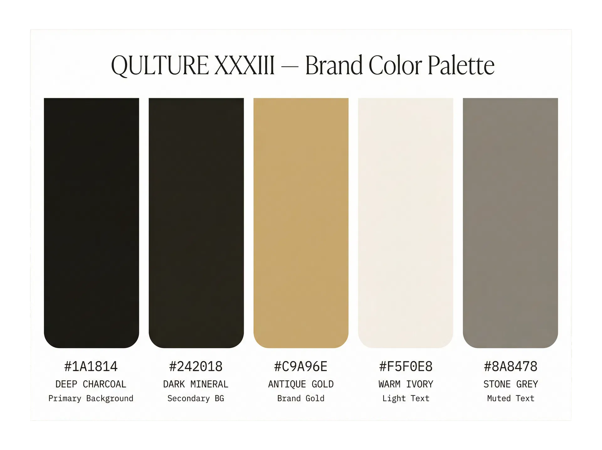 Color Palette Reference