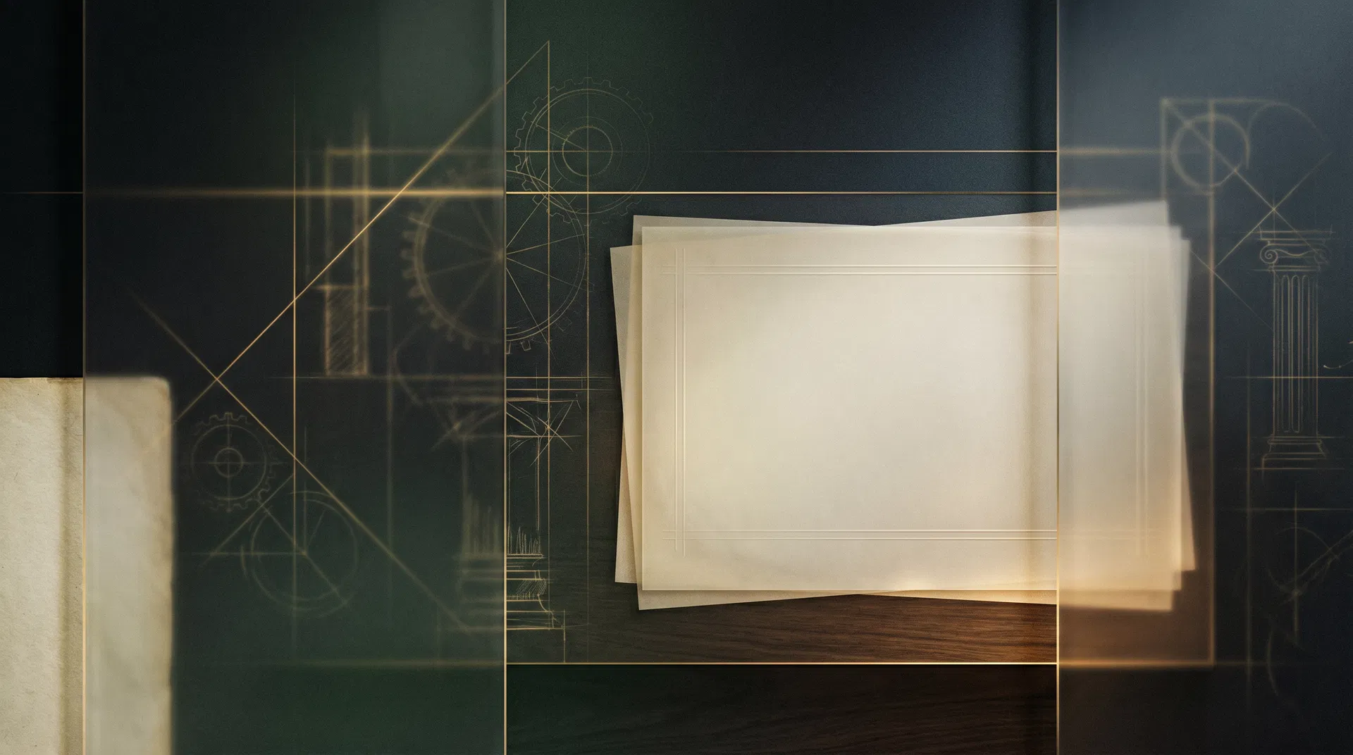 Abstract editorial background for the sponsorships website