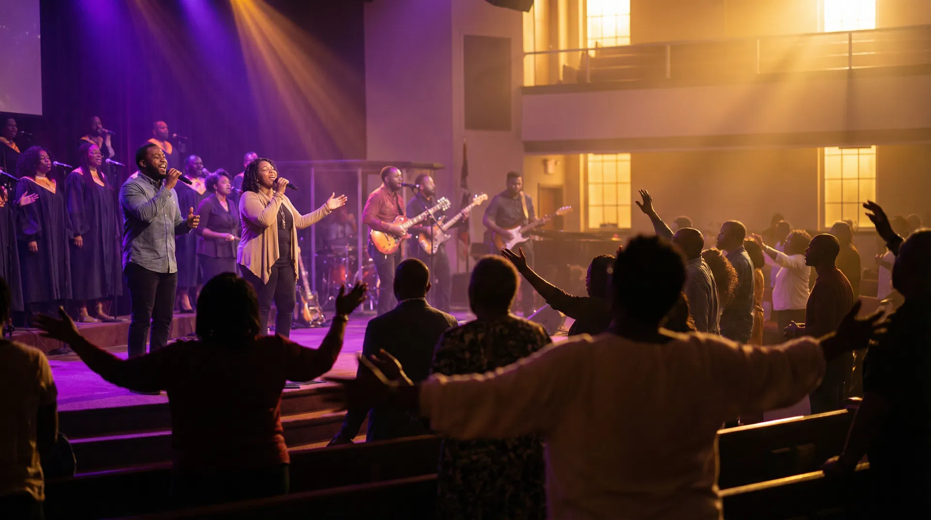 Worship at Deliverance Temple