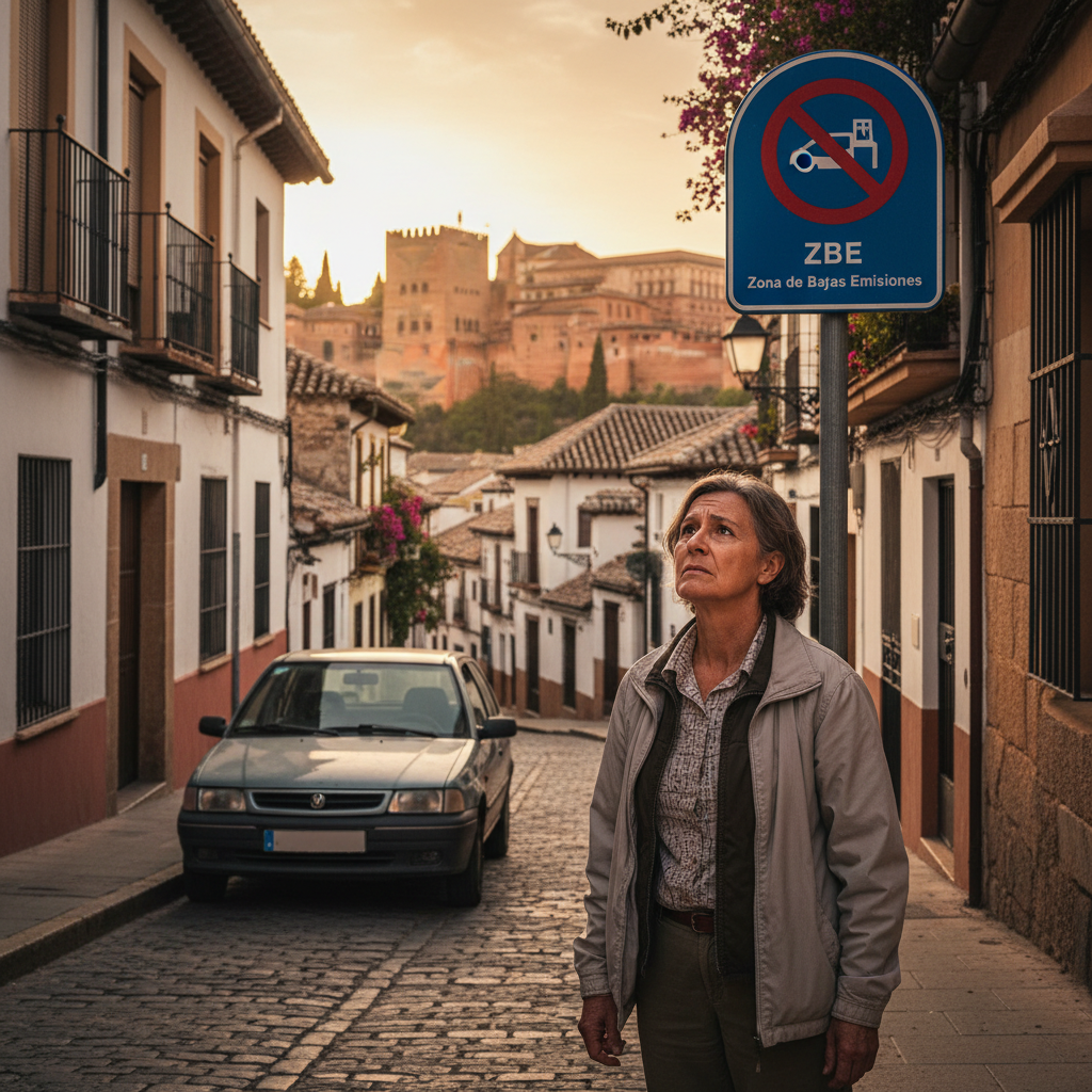 ZBE Granada: 11.600 Multas en 6 Meses – Tu Coche Sin Etiqueta Aún Tiene Solución