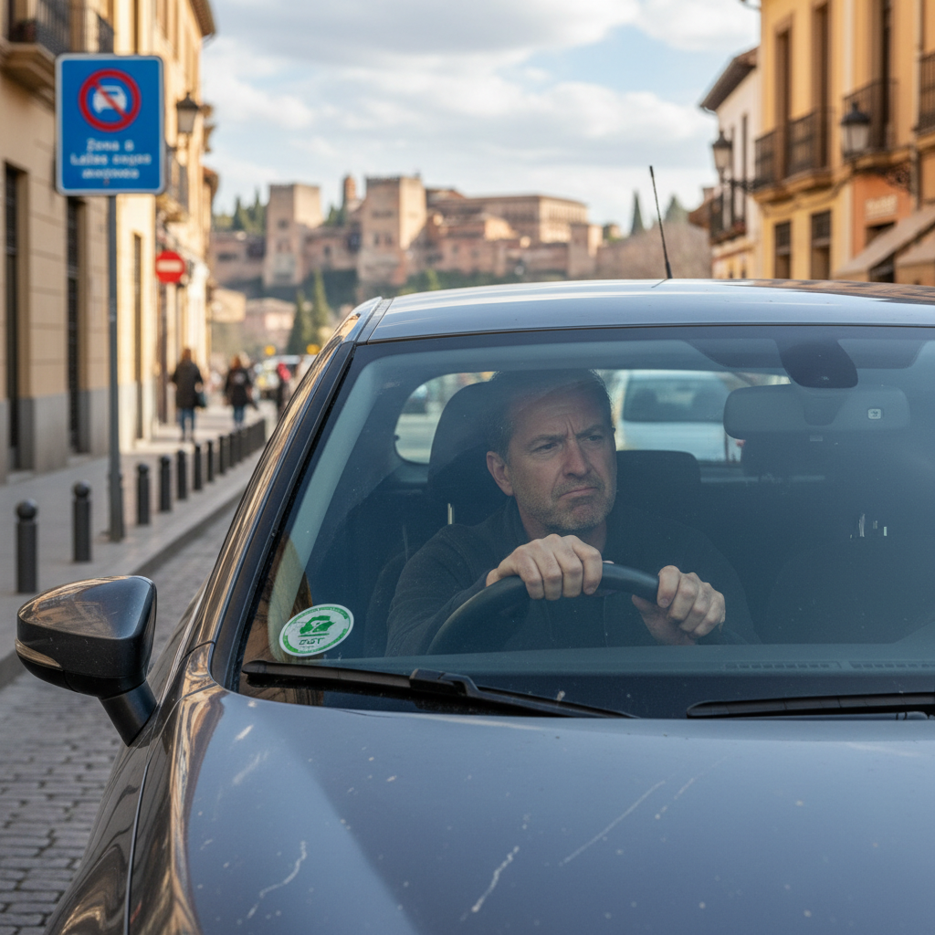 ZBE Granada: 11.600 Multas en 6 Meses — Cómo Evitar la Tuya y Conseguir la Etiqueta DGT Rápido