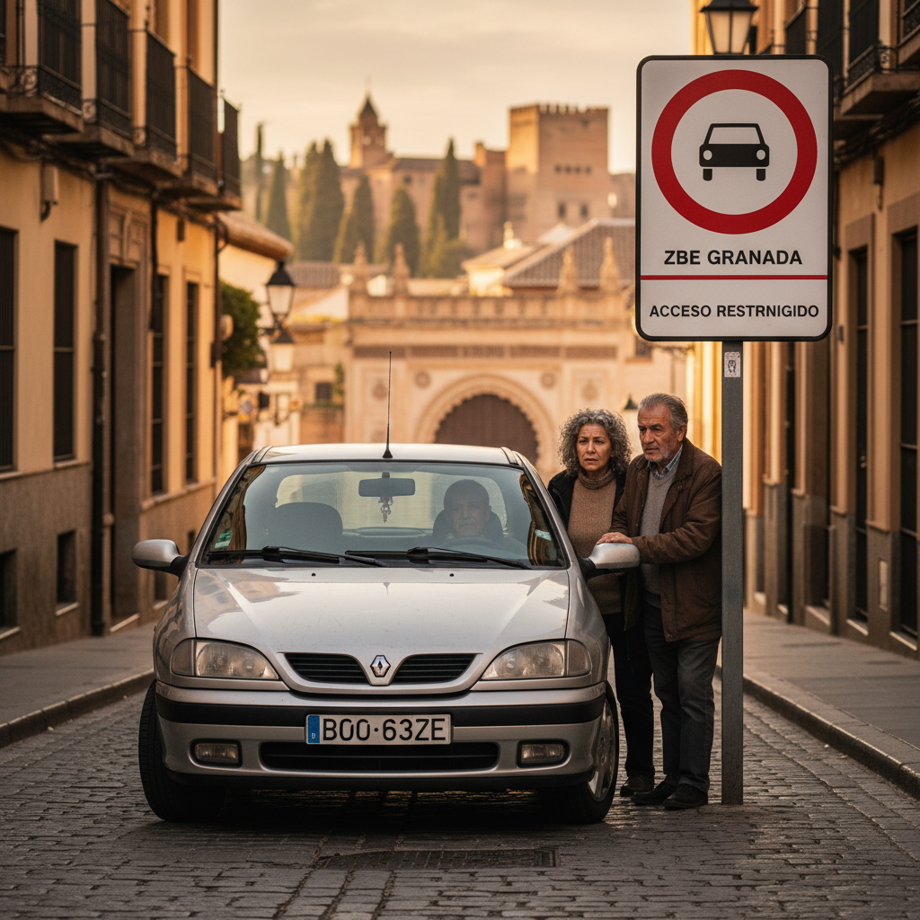 ZBE Granada 2025: 11.600 Multas Evitadas — Tu Guía para Visitarla en Coche Viejo