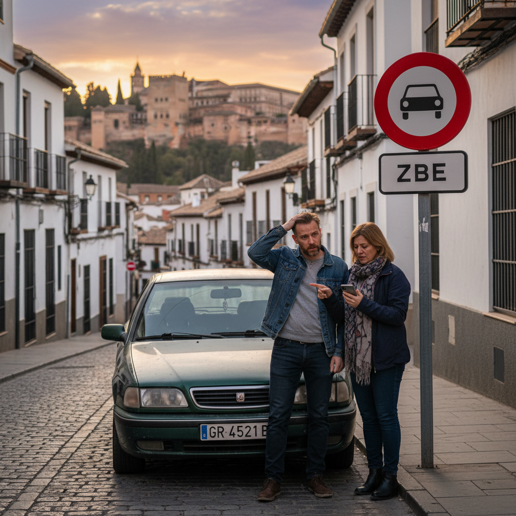 ZBE Granada: 200€ de Multa y Alhambra sin Etiqueta — Tu Guía Definitiva