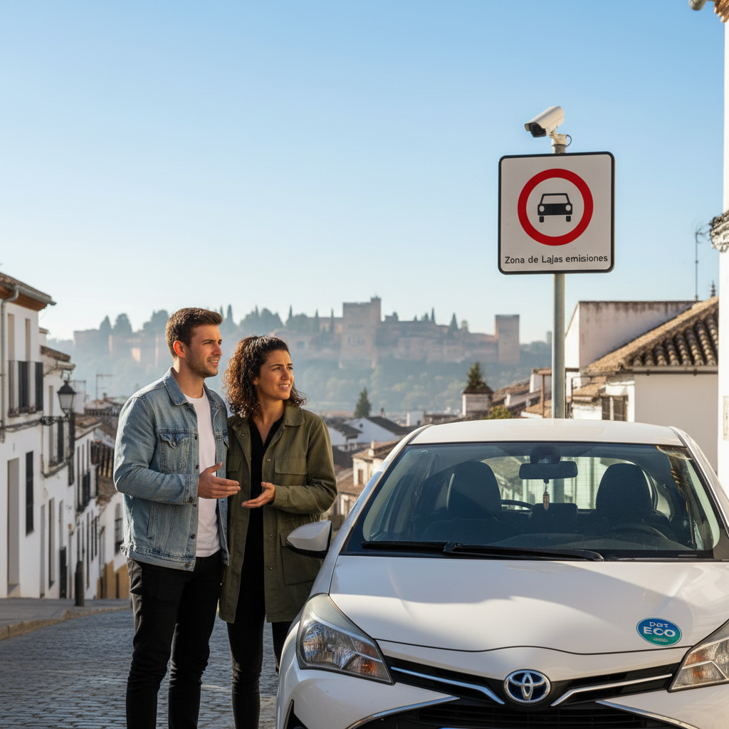 ZBE Granada: 11.600 Multas en 6 Meses — Tu Coche Barato y Legal