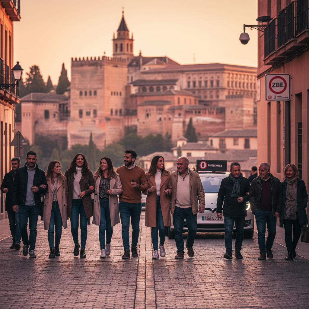 ¡Alarma! La ZBE de Granada prorroga plazos y las multas ya están aquí