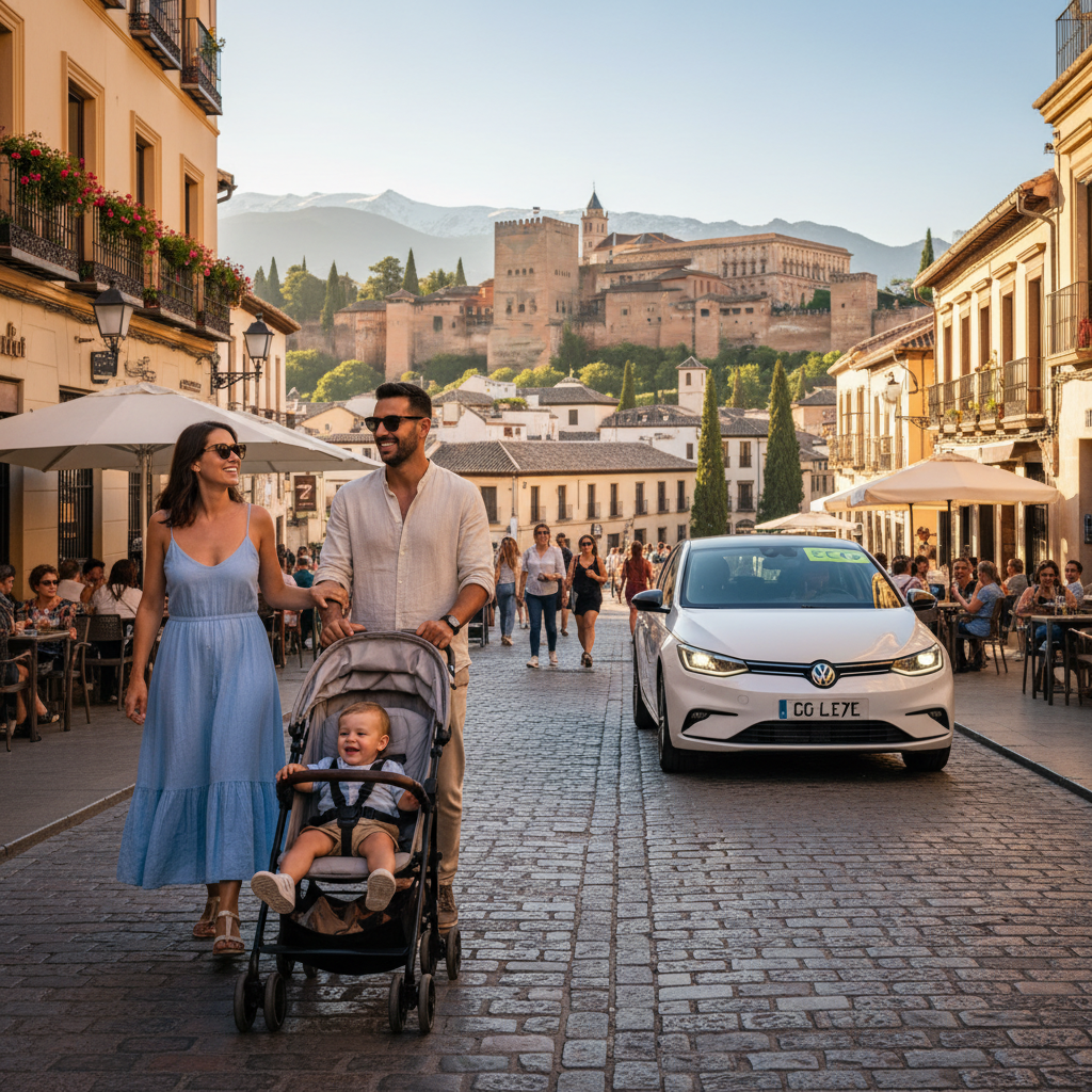 ¡La multa de 200€ que nadie esperaba! ¿Qué coche comprar para la ZBE de Granada?