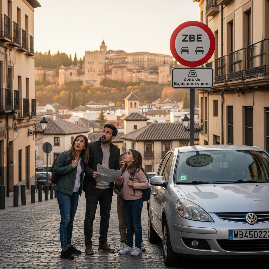 ¡Alarma! La moratoria de multas ZBE Granada para residentes periféricos, ¿es real?