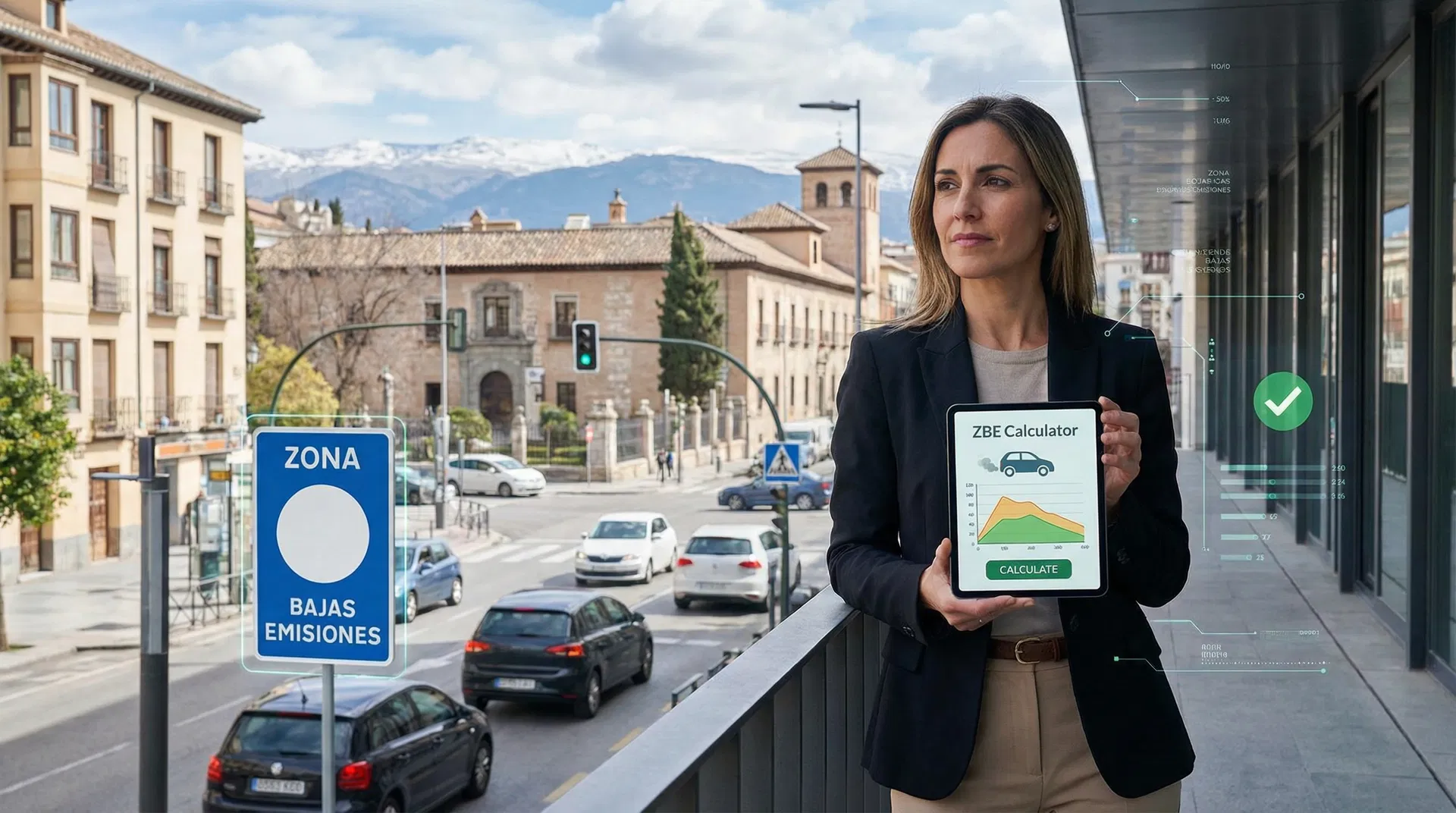 Calculadora ZBE Granada: Verifica tu Etiqueta DGT y Evita Multas de 200€