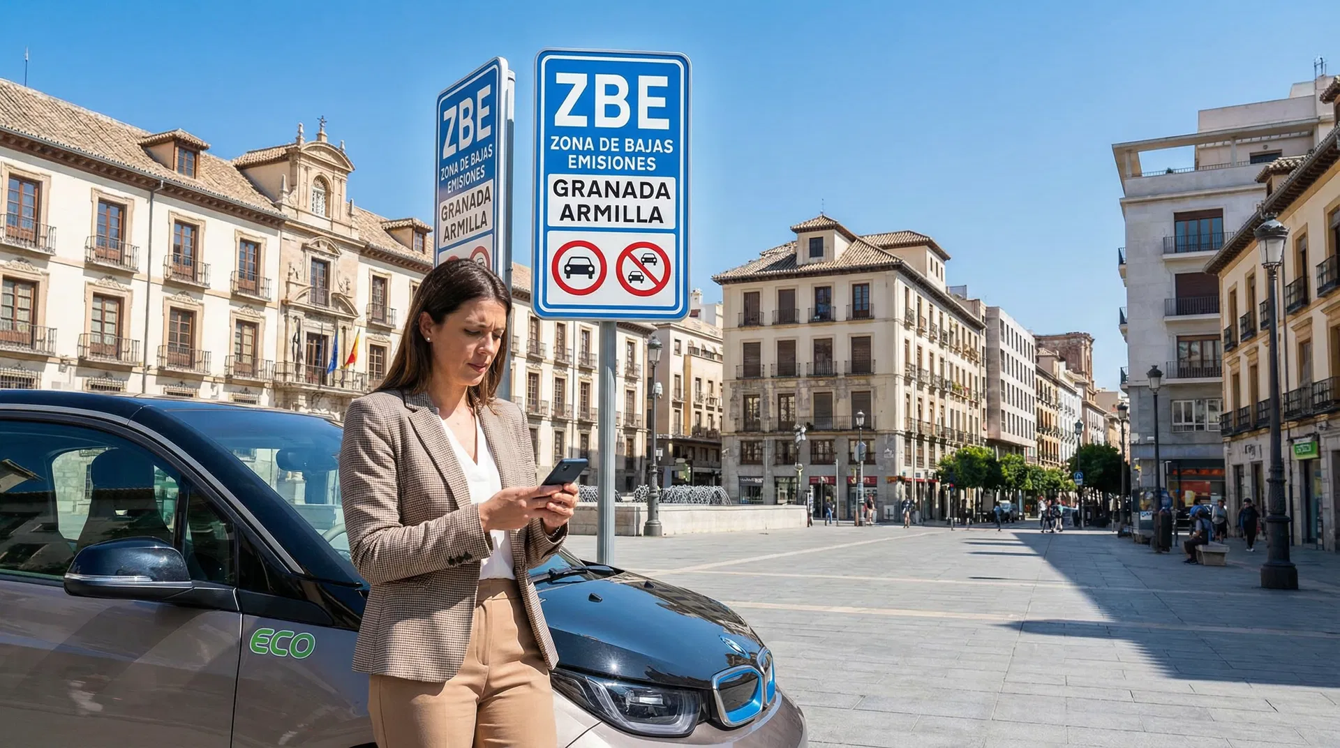 ZBE Granada desde Armilla: Guía Completa para Conductores - Distancia, Restricciones y Cómo Evitar Multas