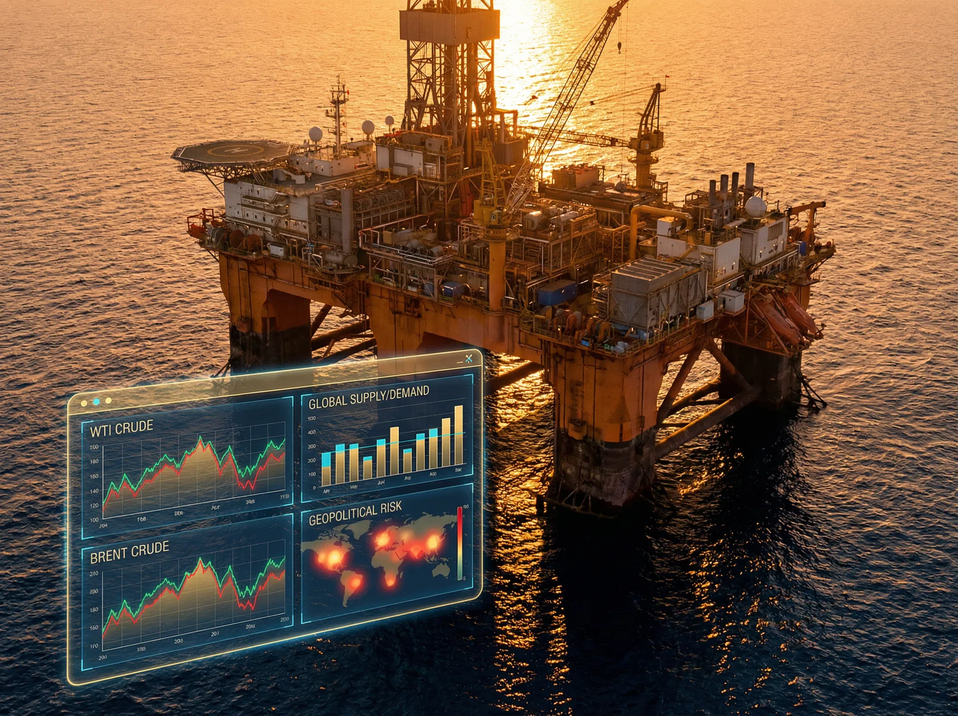Crude Oil Market Analysis: Balancing Macroeconomic Slowdown with Geopolitical Supply Constraints