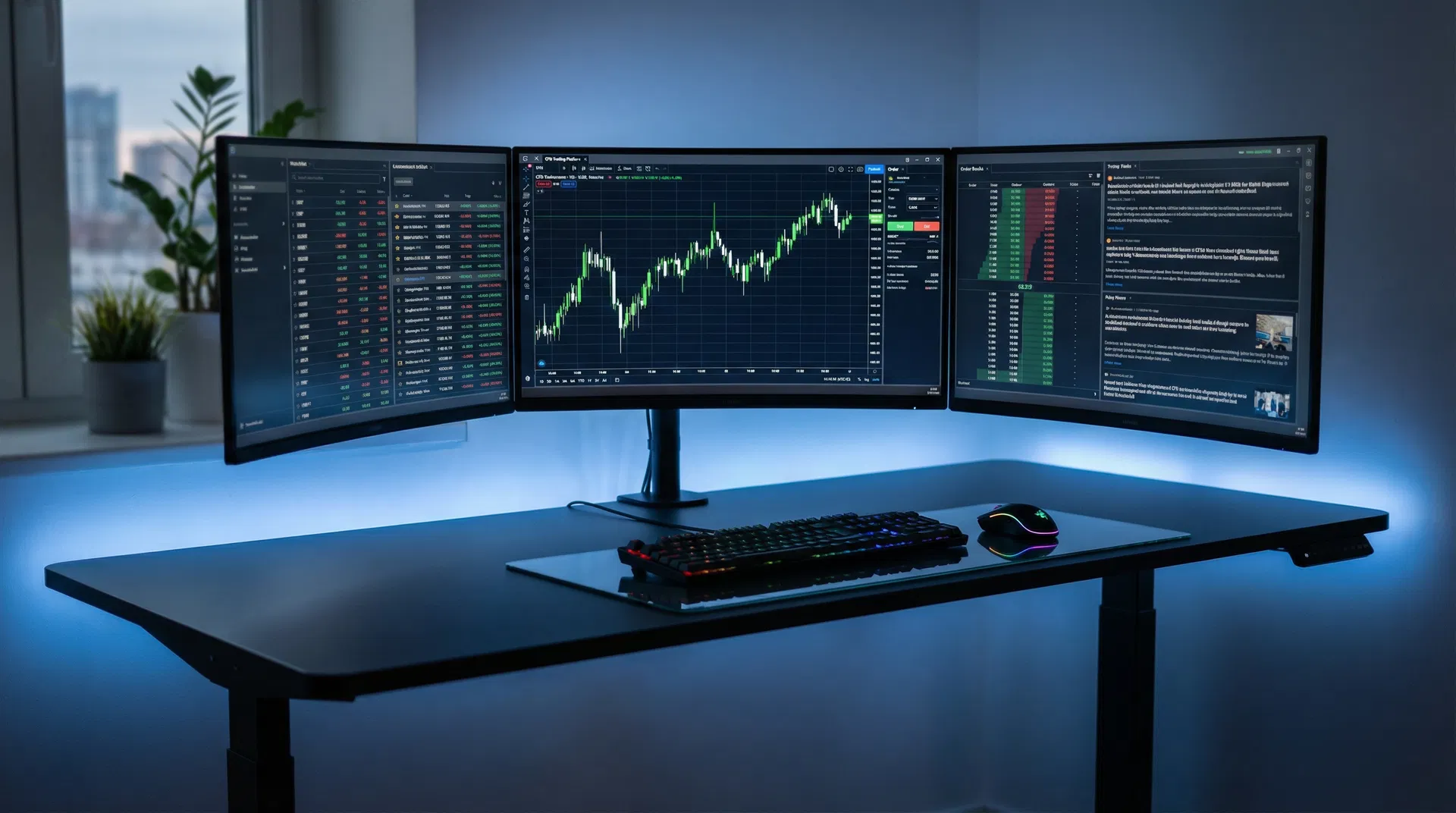 Intuitive trading platform
