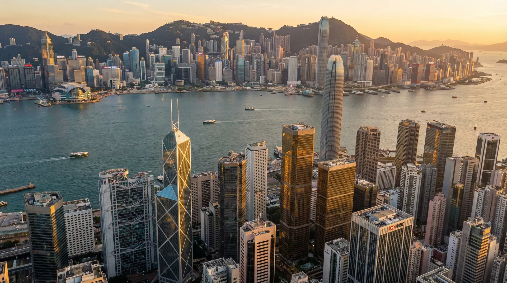 Hong Kong financial district 2