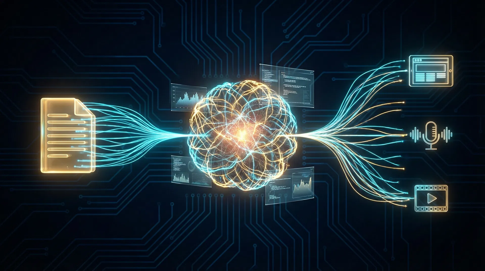 Digital Brain AI Process