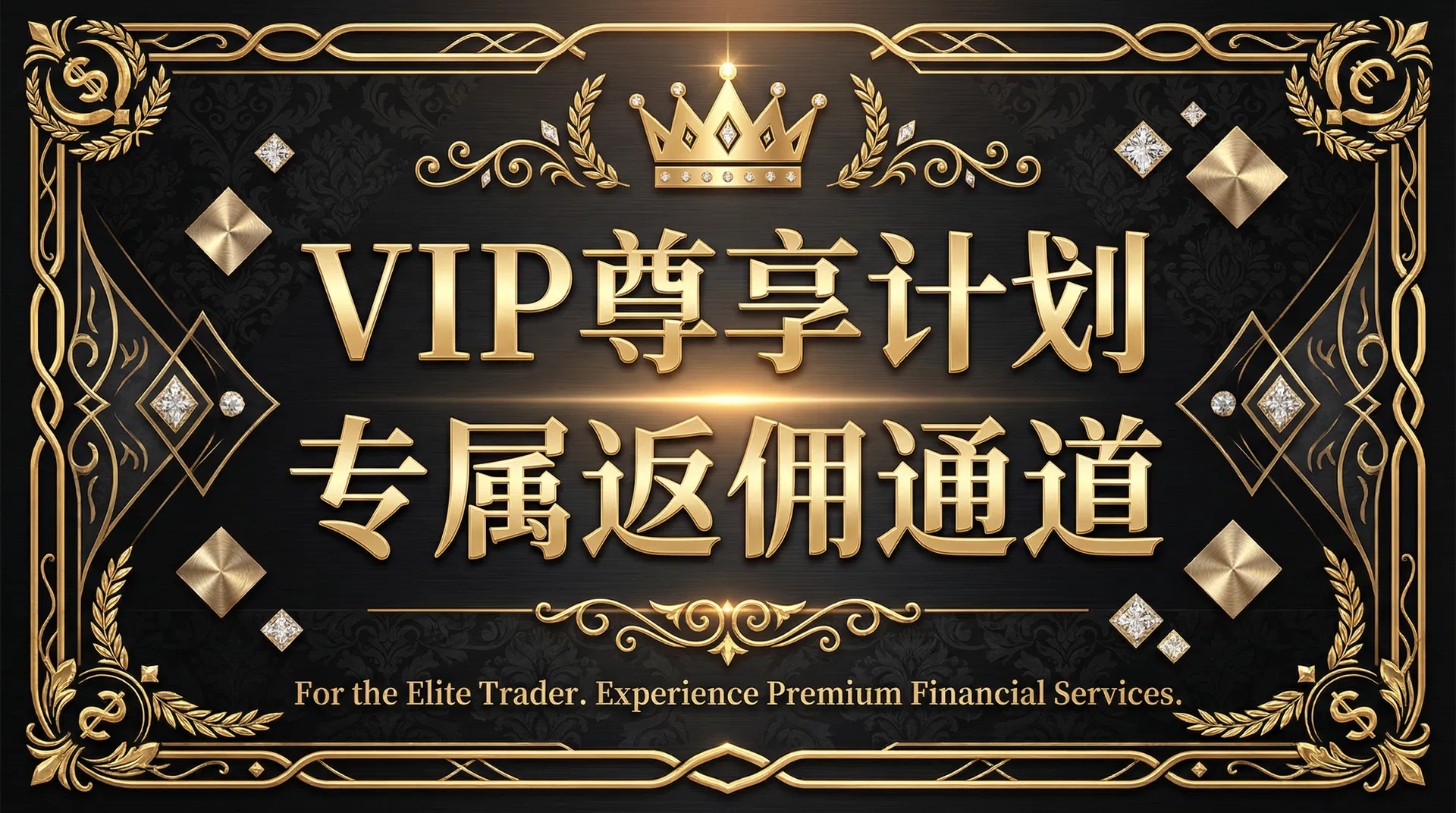 VIP尊享计划 专属返佣通道