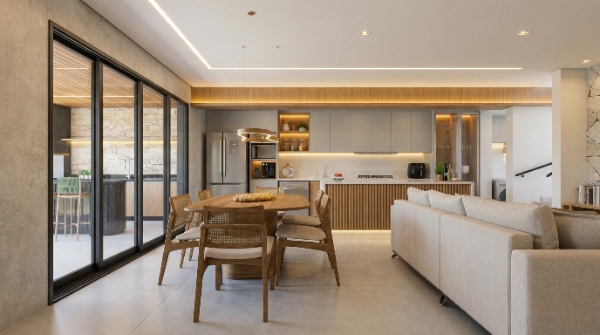 Imagem feita a partir da Análise de ambientes internos e prompt do Agente ArchPrompt.