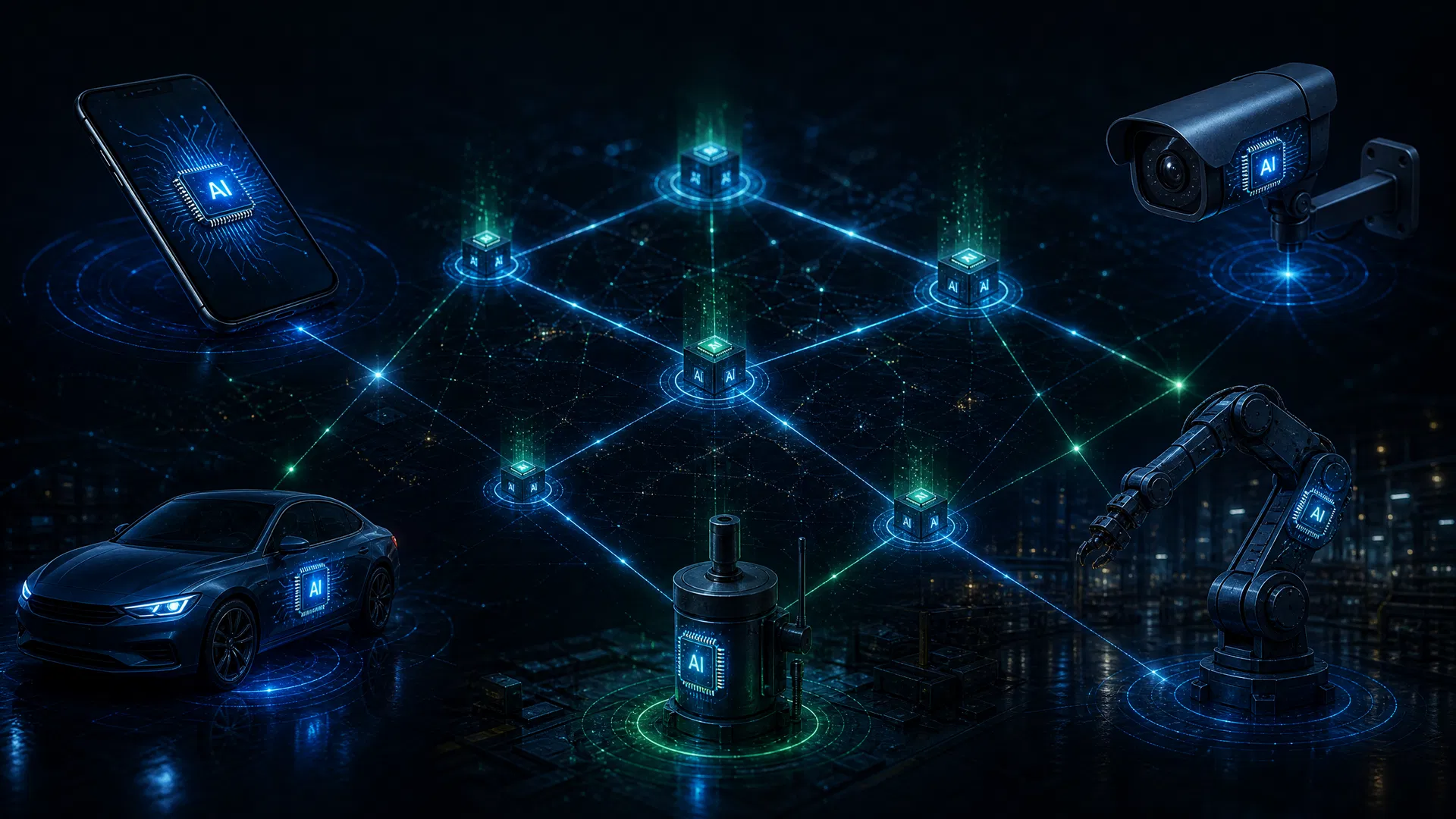 Edge AI e computação de borda para empresas e indústria