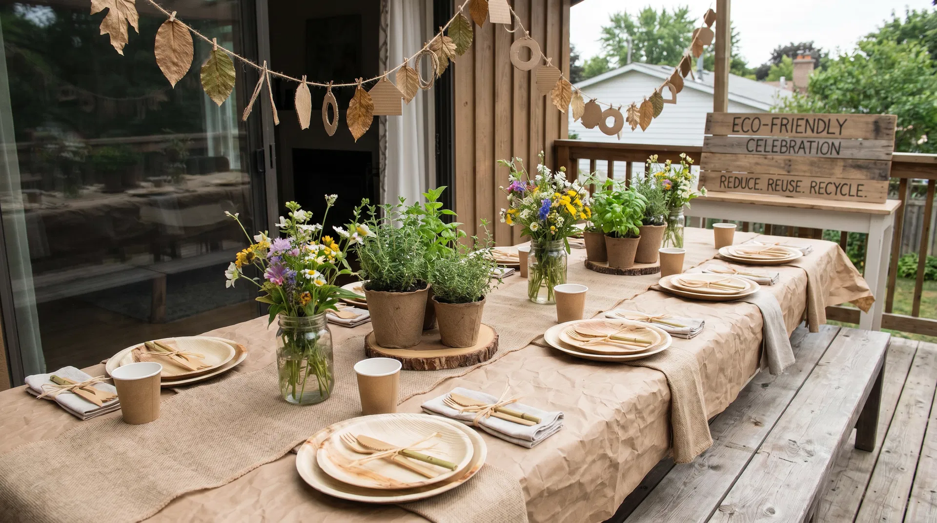 Sustentabilidade em Decorações: Escolhas Eco-Friendly