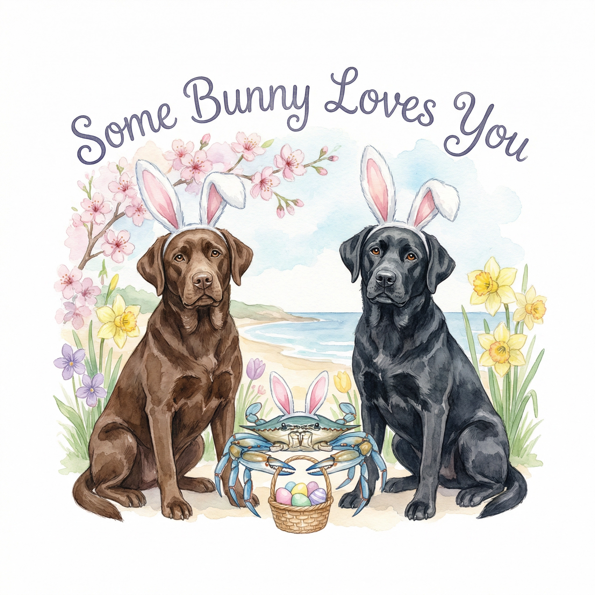 Some Bunny Loves You Tee