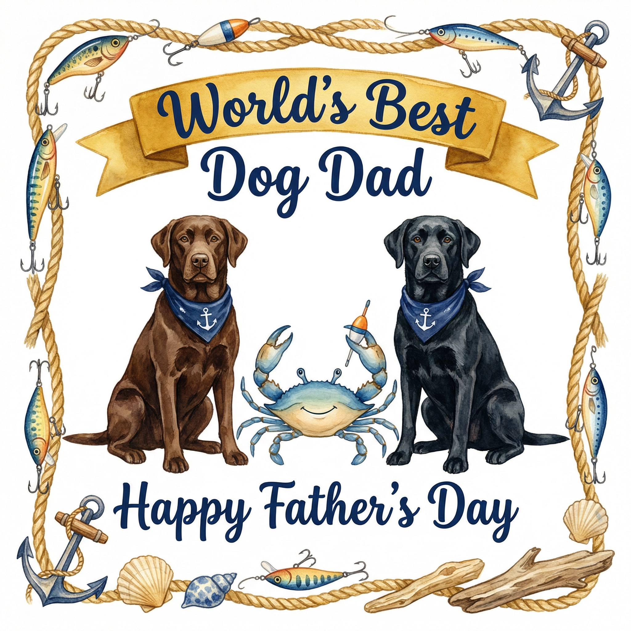World's Best Dog Dad Tee