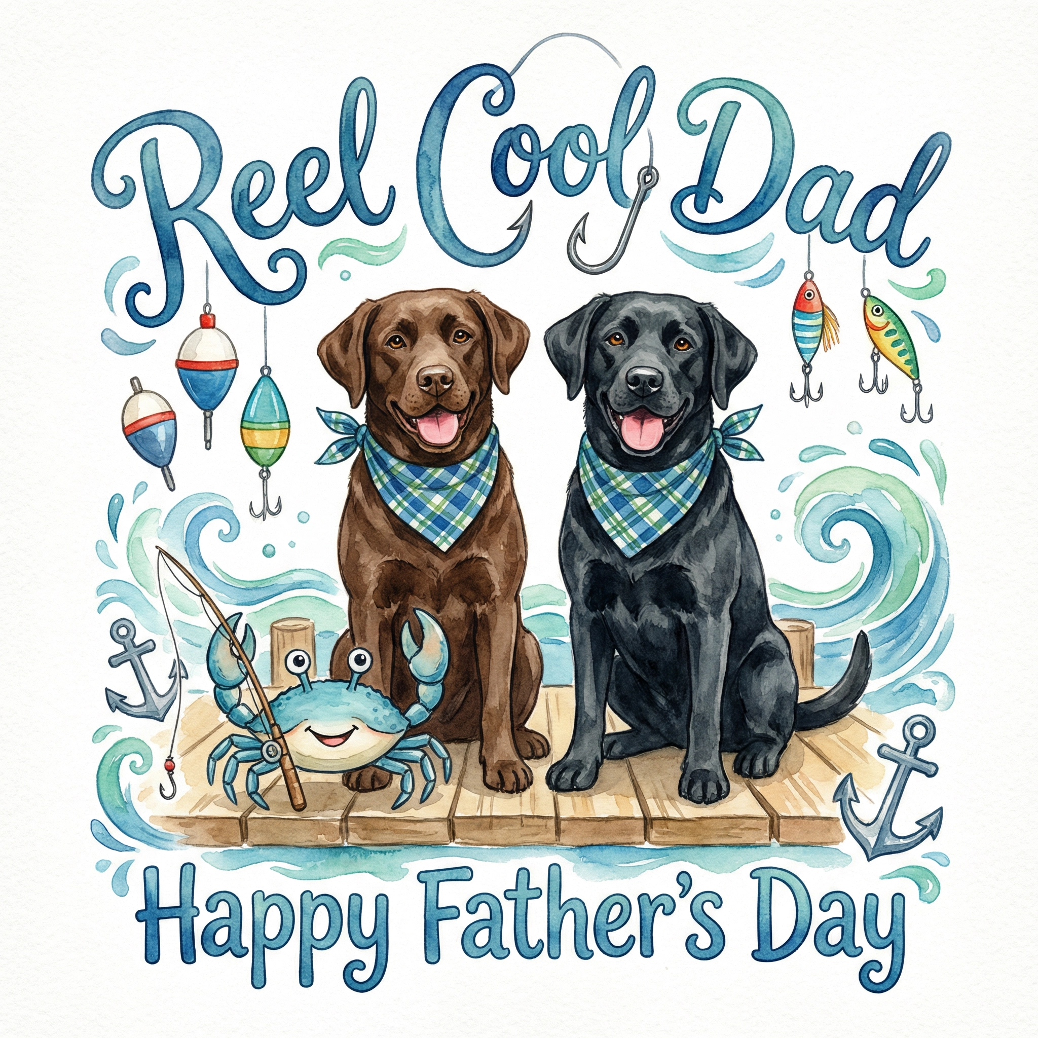 Reel Cool Dad Tee