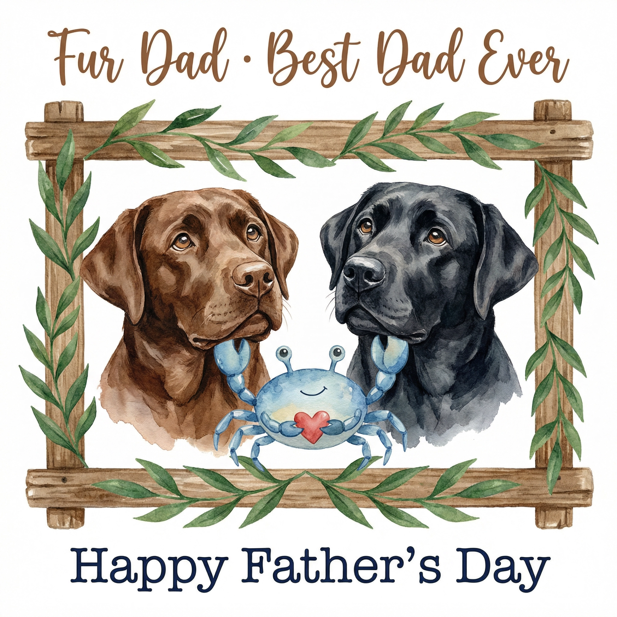 Fur Dad - Best Dad Ever Tee