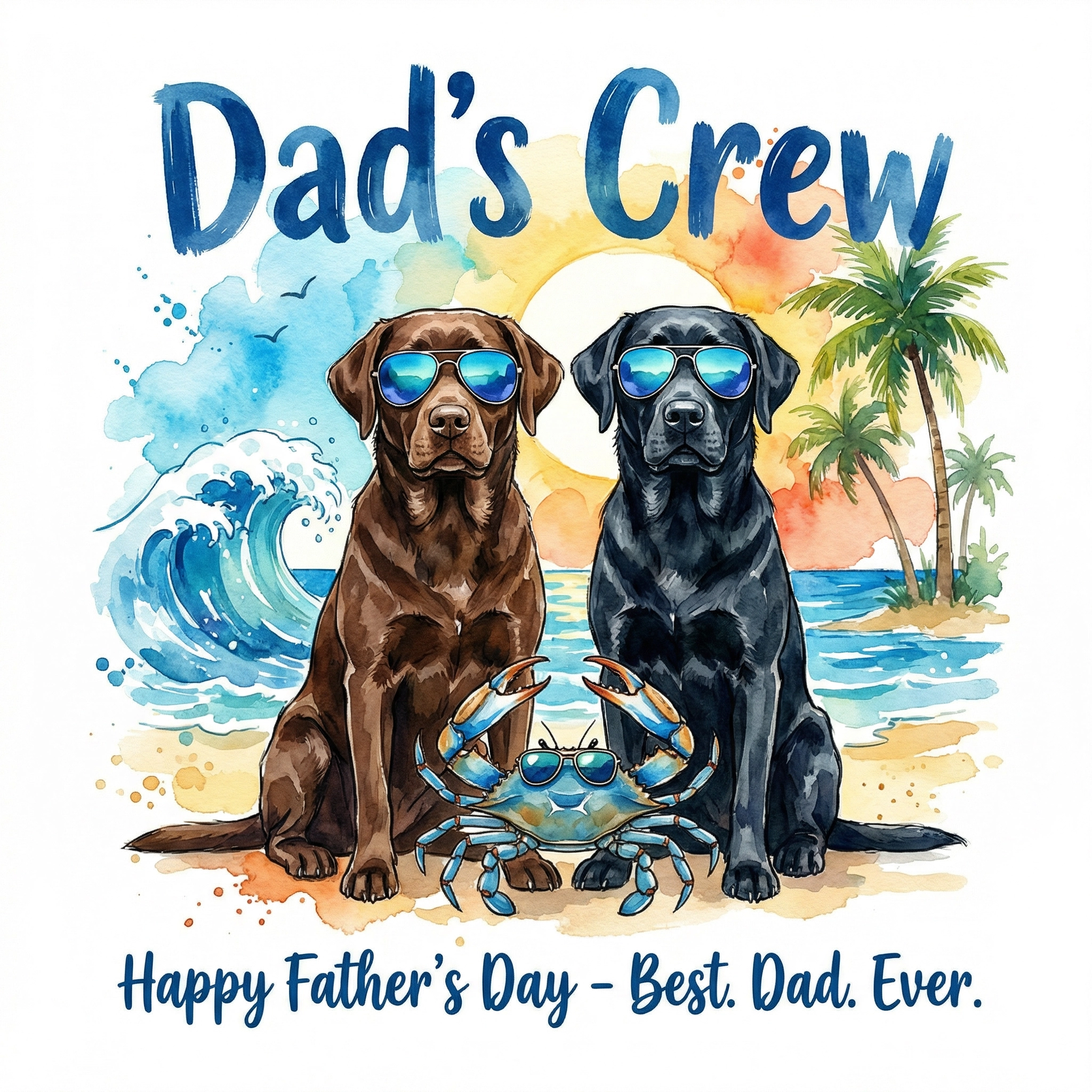 Dad's Crew Tee